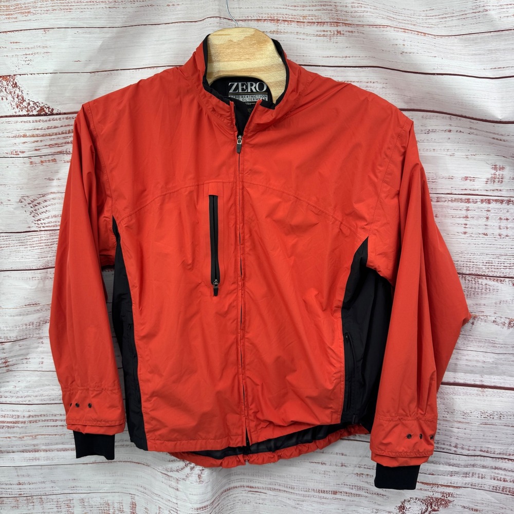 ZERO Restriction Golf Jacket Mens XL Full‎ Zip Lightweight Windbreaker